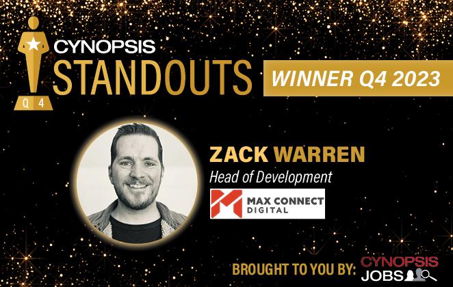 Zack Warren, Synopsis Standout Winner 2024